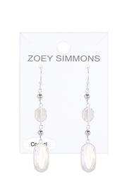 Moonstone Crystal Tracy Earrings - SF