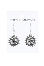 Sun & Moon Drop Earrings - SF
