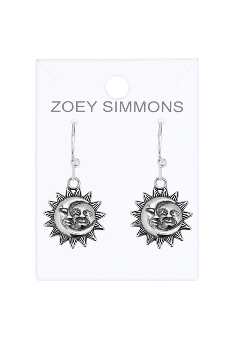 Sun & Moon Drop Earrings - SF
