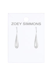 Sterling Silver Basic Drop Earrings - SS