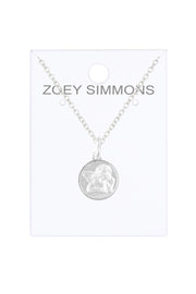 Guardian Angel Medallion Necklace - SF
