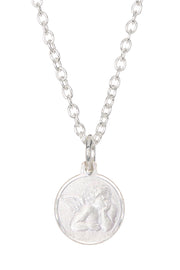 Guardian Angel Medallion Necklace - SF