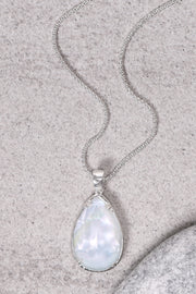 Mother Of Pearl Pendant Necklace - SF