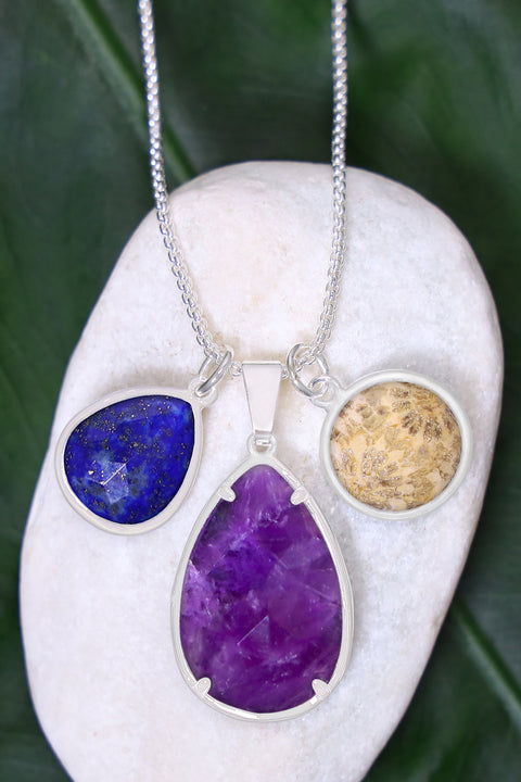 Mixed Gemstone Georgia Necklace - SF