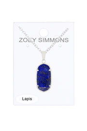 Lapis Casey Pendant Necklace - SF