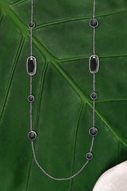 Hematite Ashley Station Necklace - SF