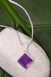 Amethyst Rachel Pendant Necklace - SF