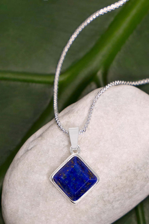 Lapis Rachel Pendant Necklace - SF