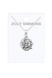 Sun & Moon Pendant Necklace - SF