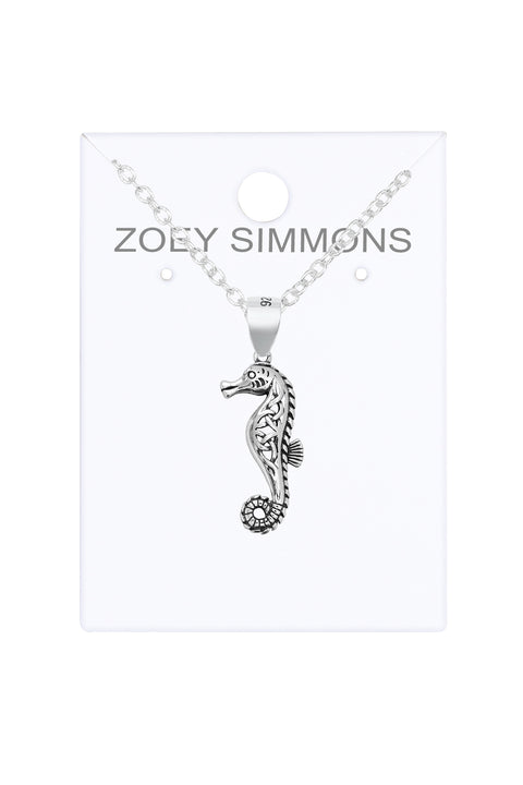 Sea Horse Pendant Necklace - SF