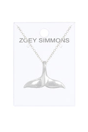 WhaleTail Pendant Necklace - SF