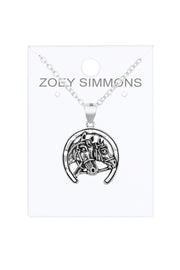 Horses Pendant Necklace - SF