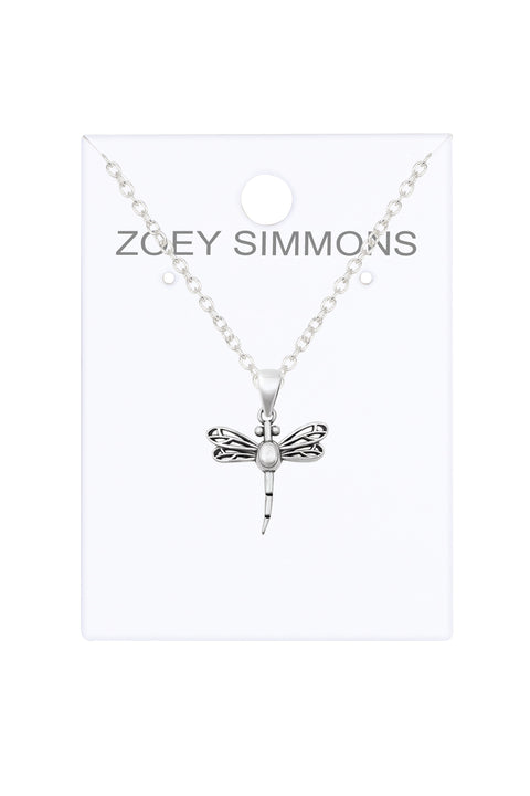 Dragonfly Pendant Necklace - SF