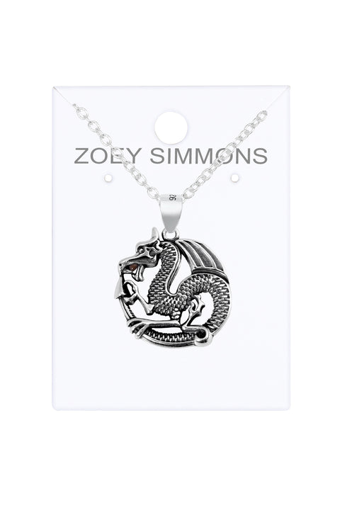 Dragon Pendant Necklace - SF