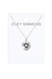 Sunflower Pendant Necklace - SF