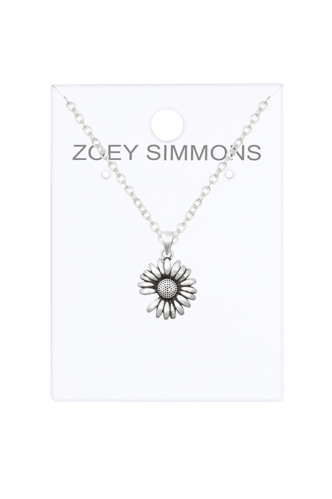 Sunflower Pendant Necklace - SF