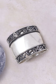 Sterling Silver Bali Ring - SS