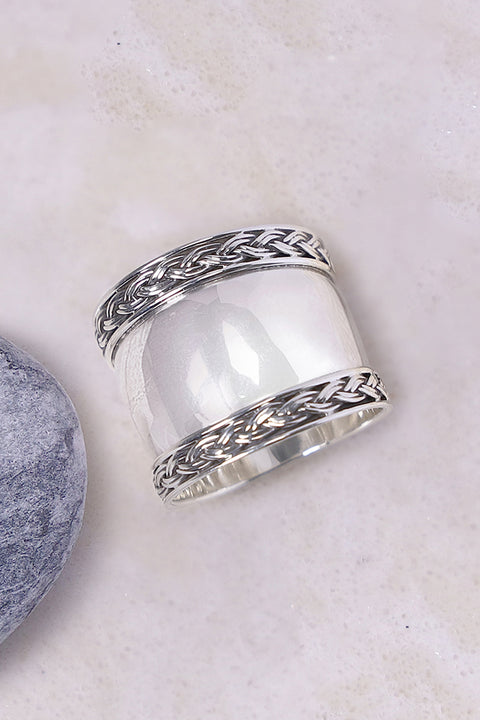 Sterling Silver Bali Ring - SS