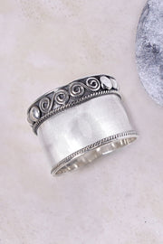 Sterling Silver Bali Ring - SS