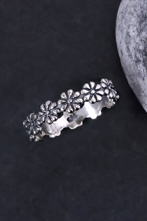 Sterling Silver Daisy Ring - SS