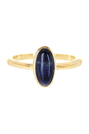 Lapis Marquise Shape Ring - GF