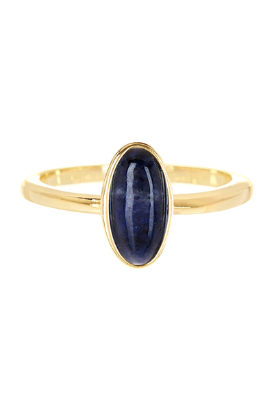 Lapis Marquise Shape Ring - GF