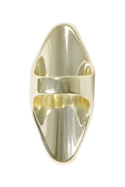 Cubic Zirconia Heavy Metal Statement Ring - GF