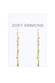 Beaded Drop Earrings - GF