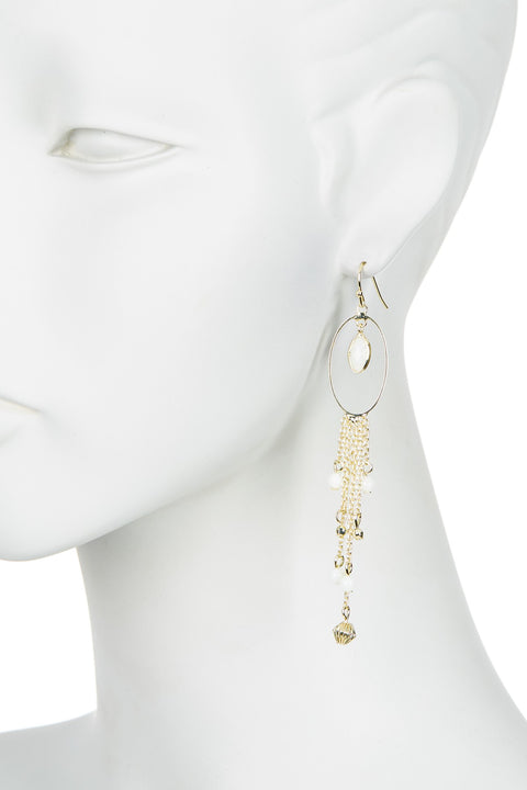 Amazonite Chandelier Earrings - GF