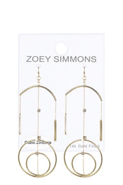 Austrian Crystal Andromeda Statement Earrings - GF