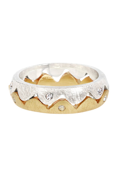 Two Tone Stack Ring Set - SF/GF