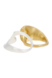 Two Tone Stack Ring Set - SF/GF