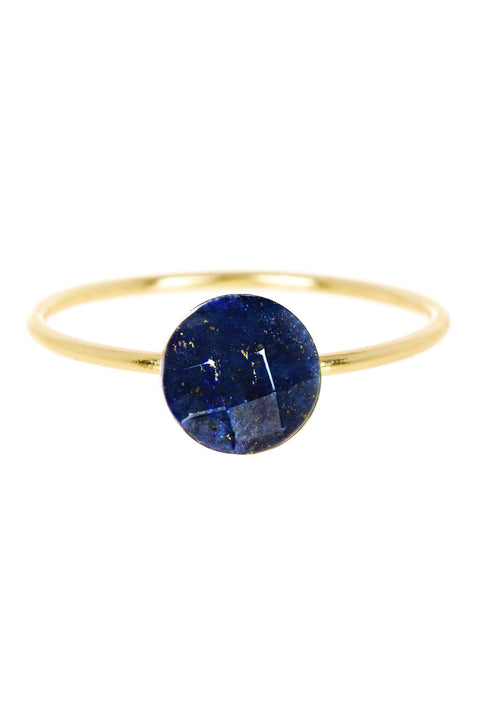 Lapis Round Ring - GF