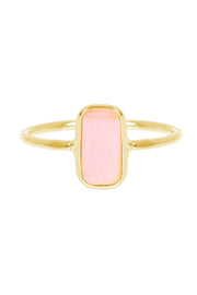 Rose Quartz Mon Petit Amor Ring - GF