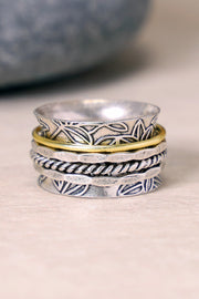 Handmade Bali Style Spinner Ring - SF