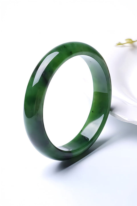 Premium Natural Hetian Jade Bangle