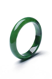 Premium Natural Hetian Jade Bangle