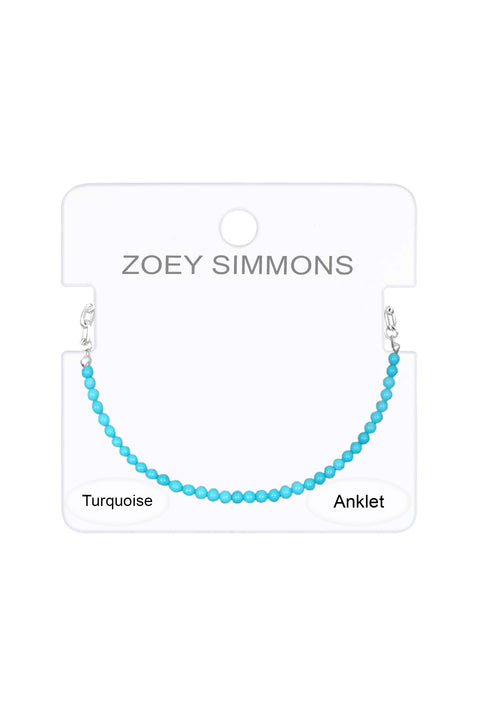 Turquoise Mesa Anklet - SF