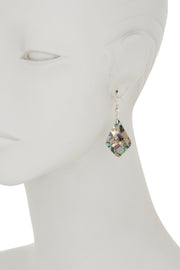 Abalone Shell Drop Earrings - SF