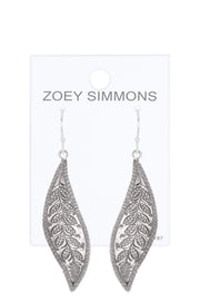 Floral Drop Earrings - SF