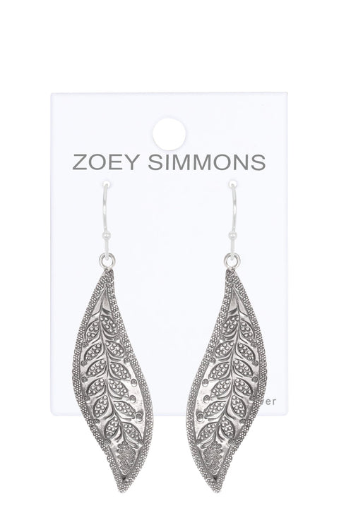 Floral Drop Earrings - SF