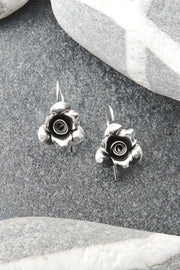 Rose Threader Earrings - SF