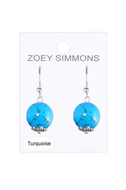 Turquoise Cortez Earrings - SF