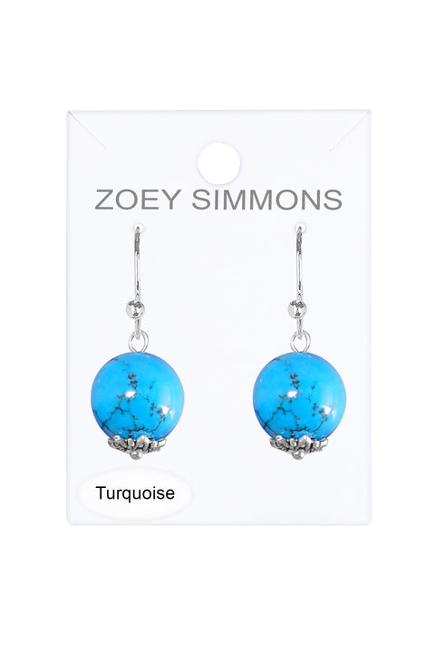 Turquoise Cortez Earrings - SF