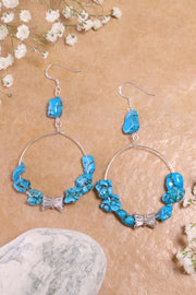 Turquoise Taos Earrings - SF