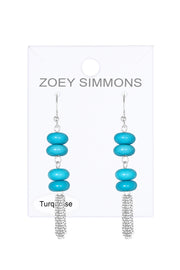 Turquoise Danielle Earrings - SF