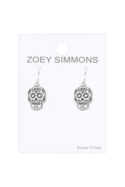 Skull Drop Earrings - SF