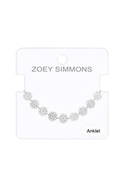 Filigree Pattern Anklet - SF