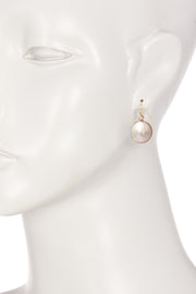 Mother Of Pearl Drop Earrings - GF