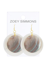 Abalone Shell & MOP Earrings - GF